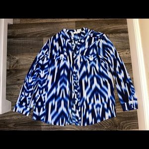 Calvin Klein Button Down Blouse